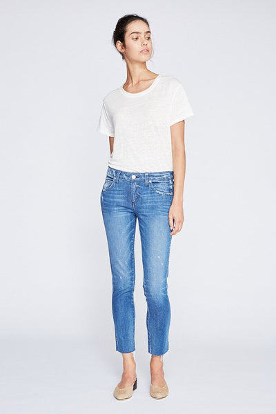 Amo Stix Crop Jean - Pacific