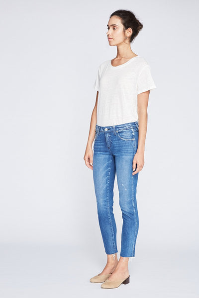 Amo Stix Crop Jean - Pacific