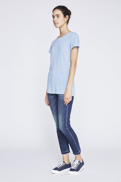 Anton Linen Classic Tee - Limoges