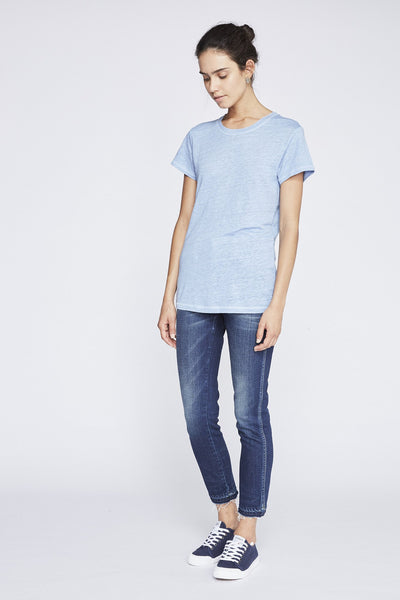 Anton Linen Classic Tee - Limoges