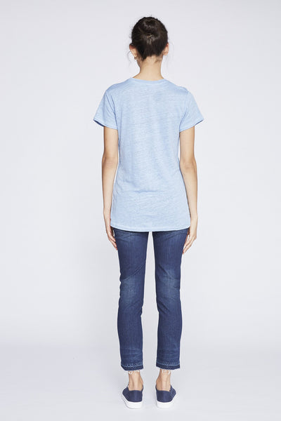 Anton Linen Classic Tee - Limoges