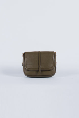 Annabel Ingall Allisyn Saddle Bag - Olive